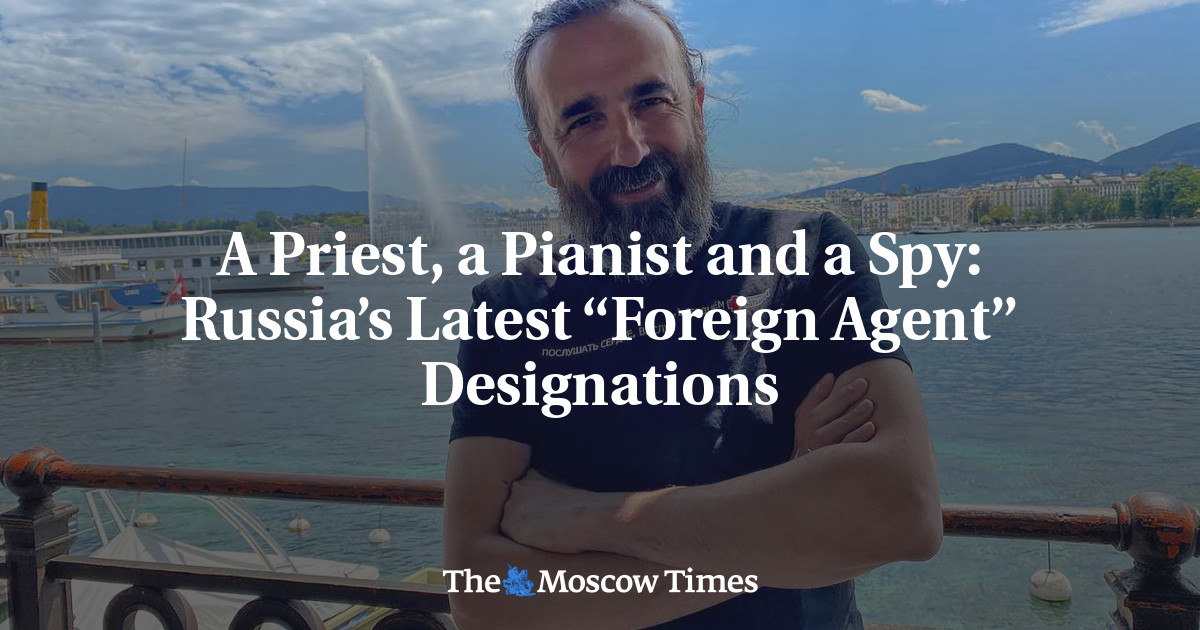 Russia Labels Pianist Kissin, Priest, and Former Spy as "Foreign Agents"