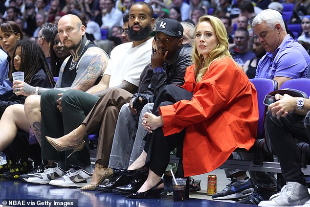 Adele Spotted at Basketball Game in London Amidst Rumours of UK Return