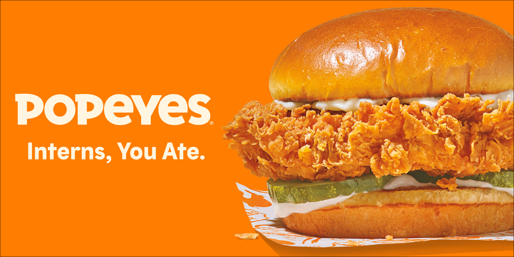 Free Chicken Sandwiches for Interns (and Bosses!)