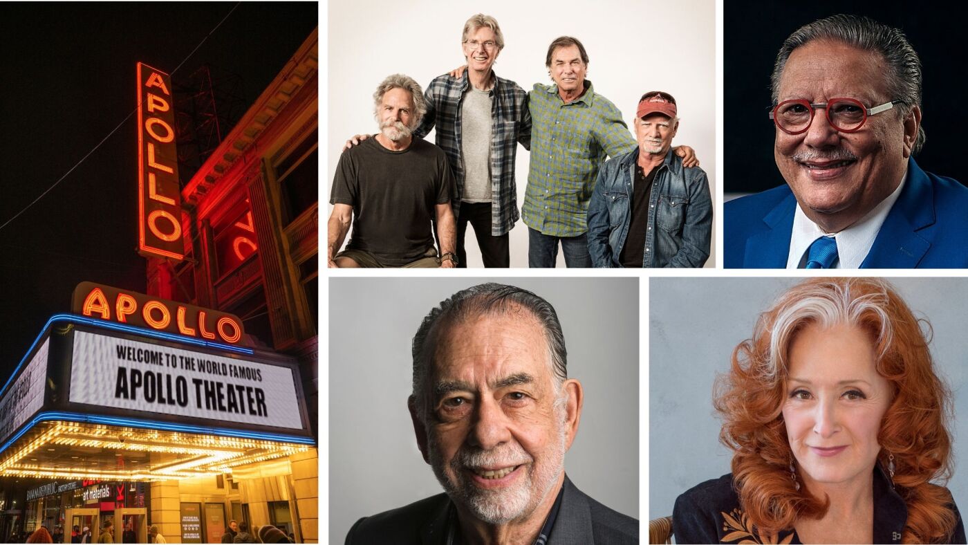 Kennedy Center Honors 2024: Coppola, Raitt, Sandoval, Apollo Theater and Grateful Dead Recognized