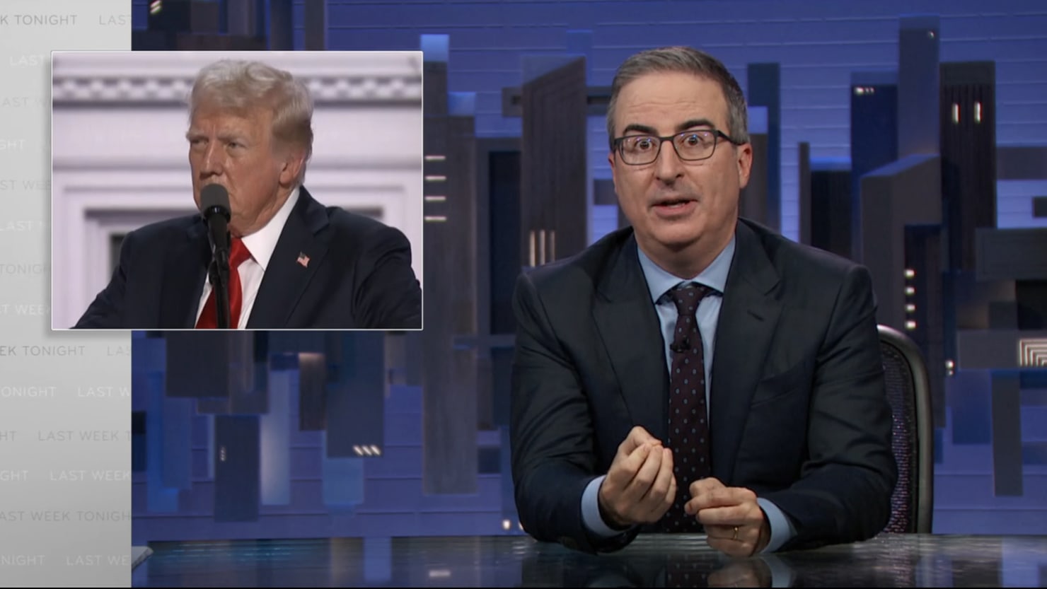 John Oliver Calls for Action Against Trump's "Mass Deportation" Plans