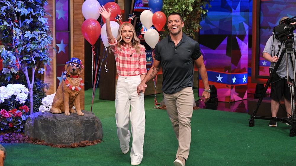 "Live with Kelly and Mark"  Lights Up  Fourth of July Ratings