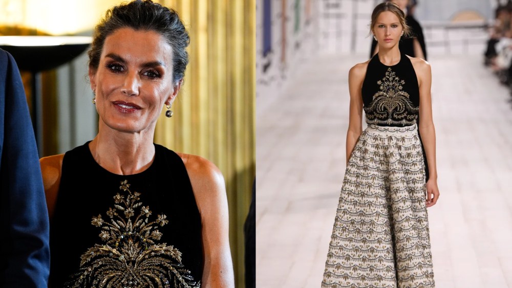 Queen Letizia's Parisian Chic: Dior Dress Honors Olympics Host City 