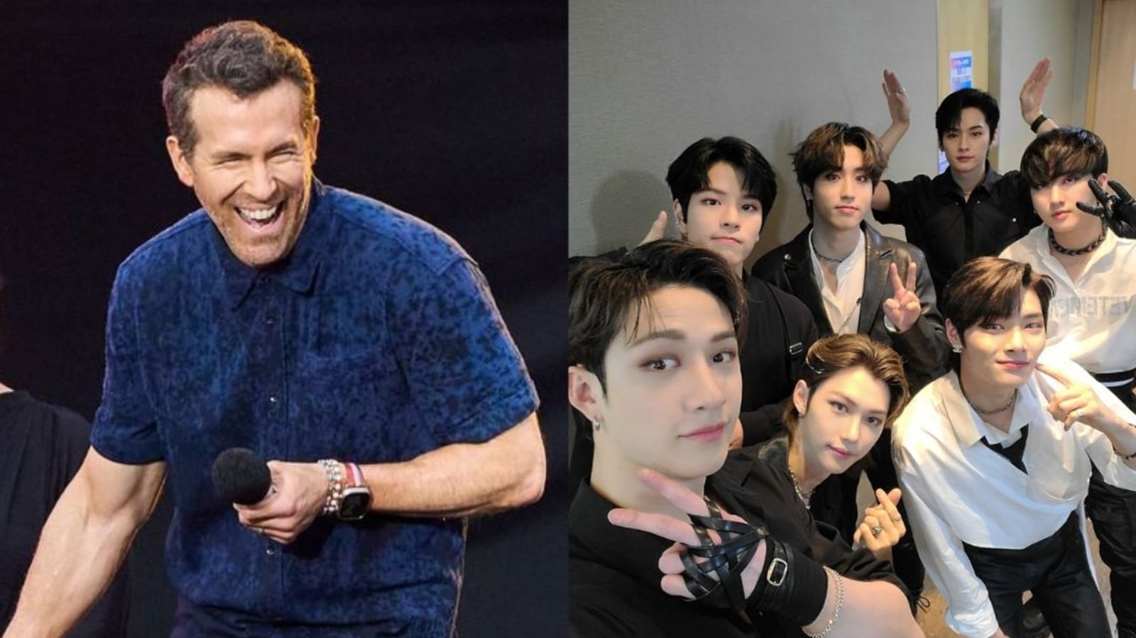 Stray Kids and Ryan Reynolds: A K-Pop and Hollywood Mashup