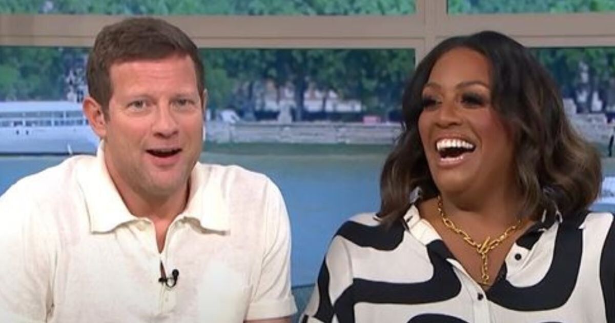 Alison's "Naked" Decor Shocks Dermot on This Morning