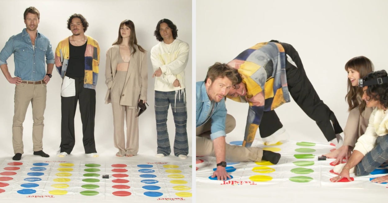 Twisters Cast Plays Twister: A Whirlwind of Fun