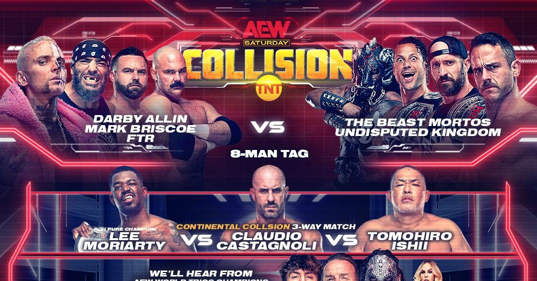  AEW Collision: 8-Man Tag Team Thriller and Title Contenders Clash (3 August 2024)