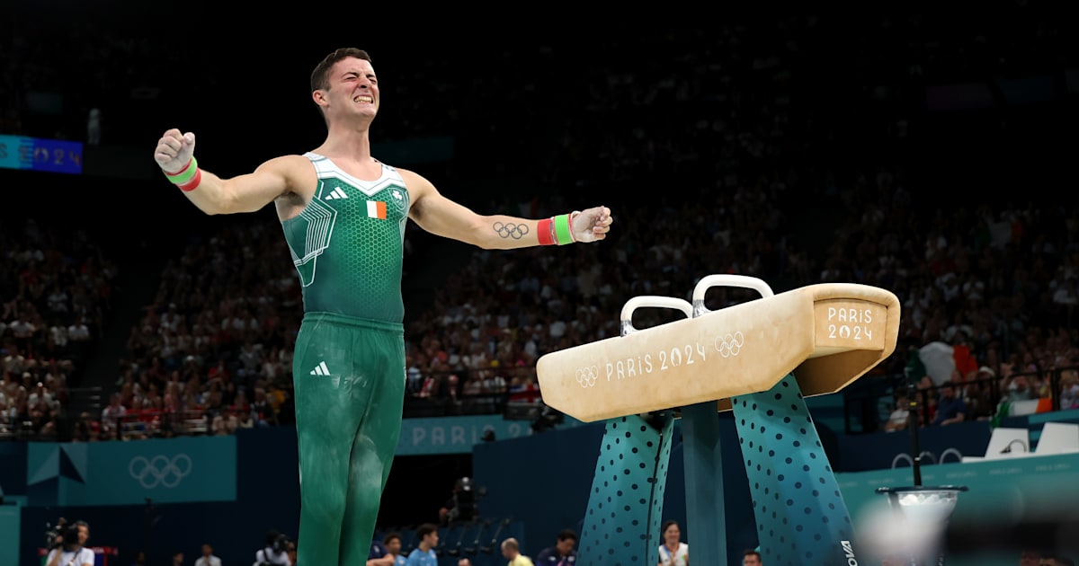 McClenaghan Claims Emotional Gold in Men's Pommel Horse Final