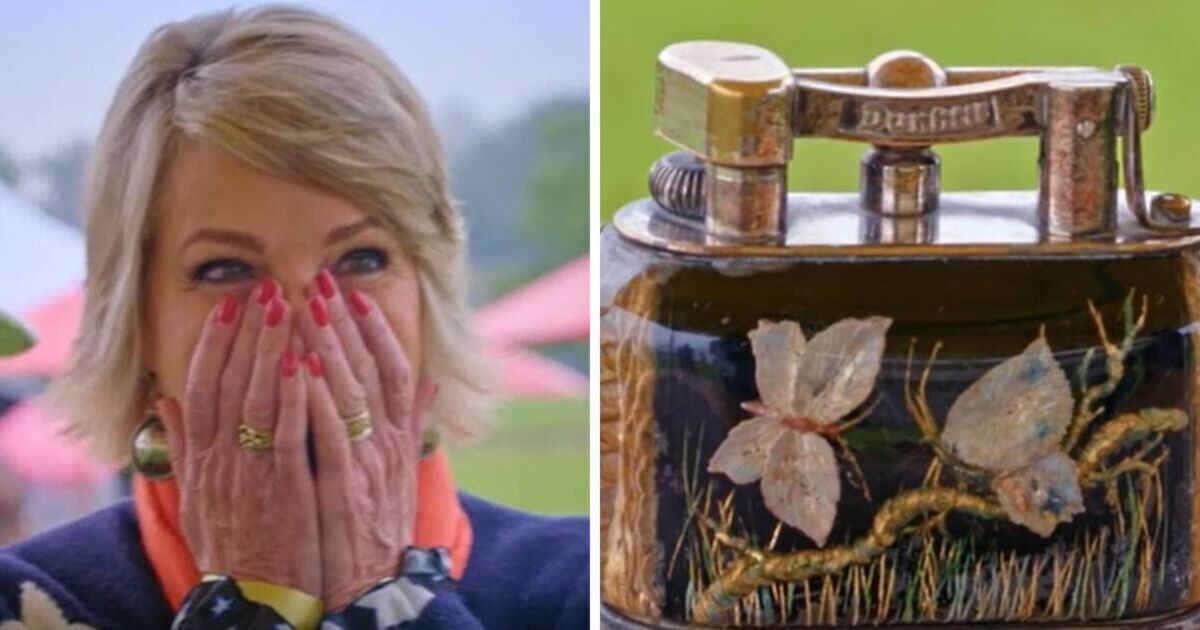 Moths, Lucite & Â£7,000: Antiques Roadshow Guest Shocked by Lighter's Value