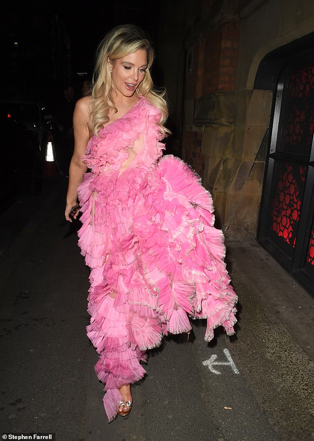 Helen Flanagan Parties Hard After Revealing "Messy Split" From Footballer Ex