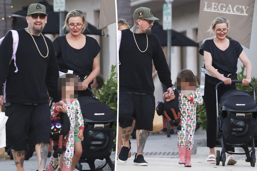 Cameron Diaz and Benji Madden Enjoy Rare Family Outing with Kids