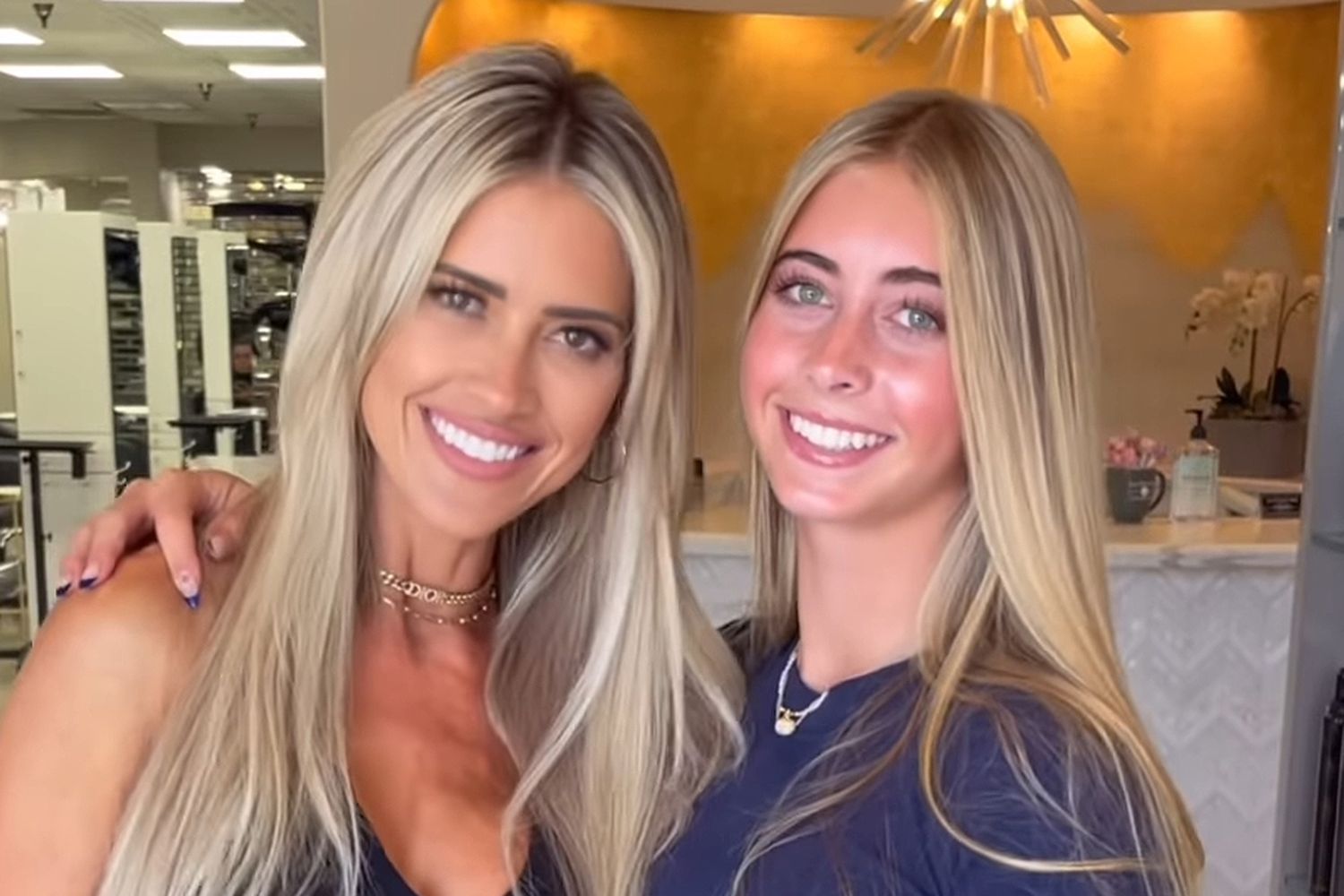 Christina Hall Enjoys "Salon Day" with Daughter Taylor Amidst Divorce