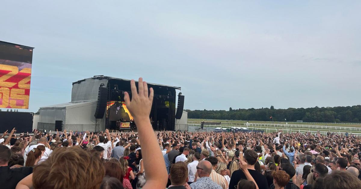 Dizzee Rascal Rocks Newbury Racecourse with Classic Hits