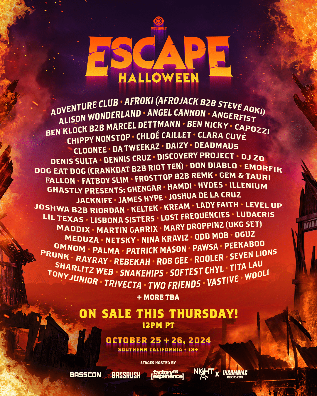 Escape Halloween: Illenium, deadmau5 & More Head to San Bernardino