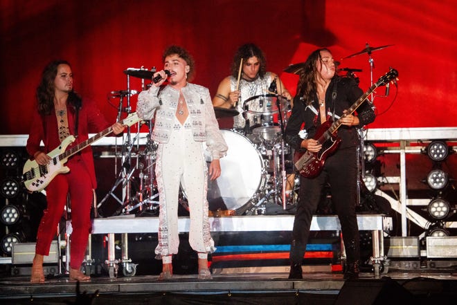 Greta Van Fleet Rocks Iowa State Fair with Energetic Set