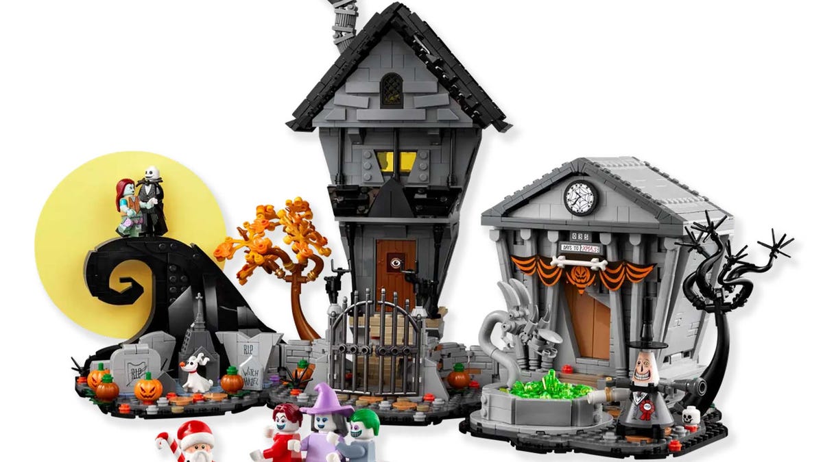  Nightmare Before Christmas Lego Set Haunts Shelves This September