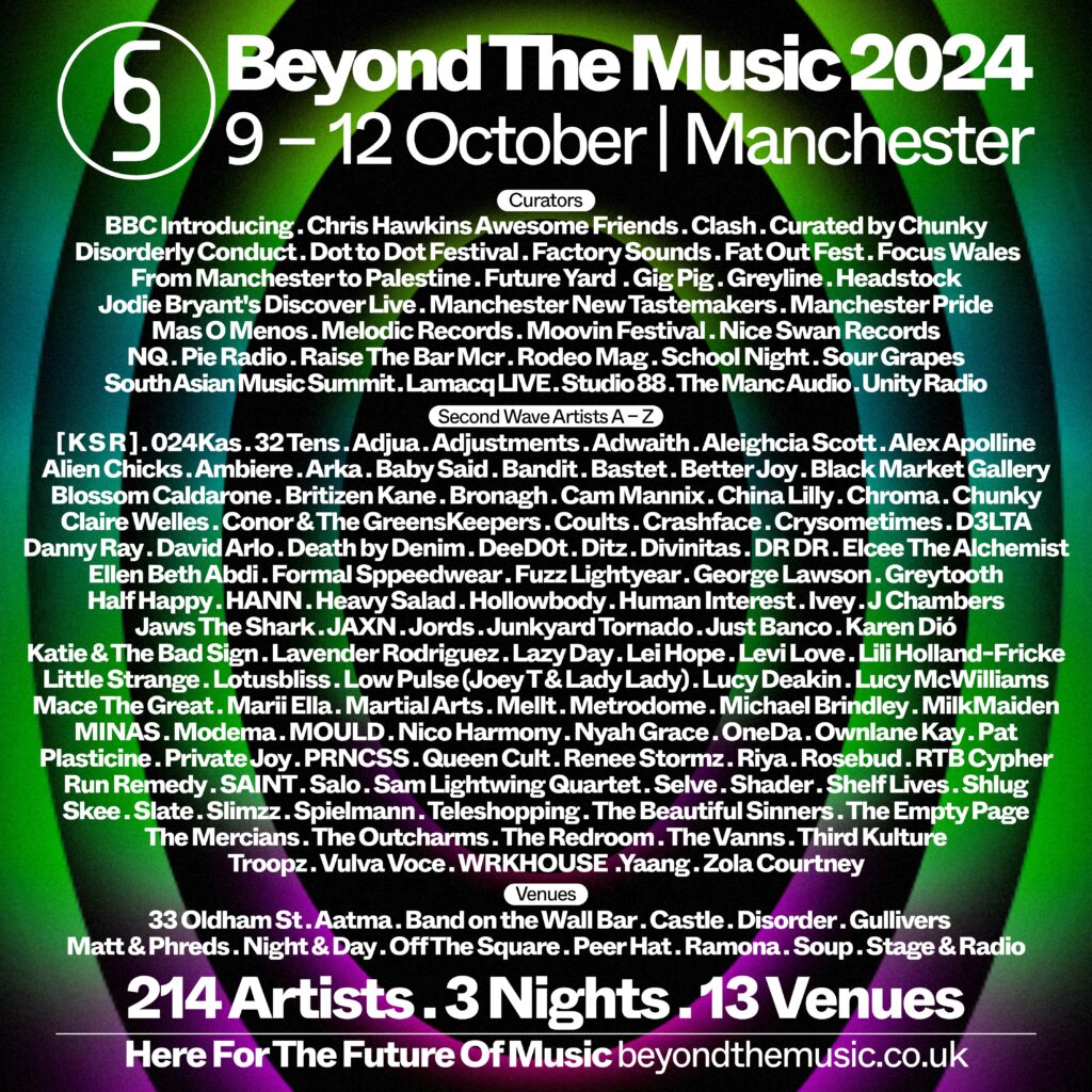 Beyond The Music: Manchester Festival Unveils Diverse Lineup and Expert Speakers