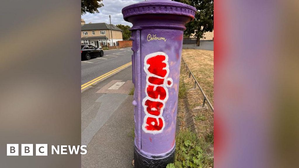 Postbox Painters Strike Again: Police Investigate Latest Candy-Themed Vandalism