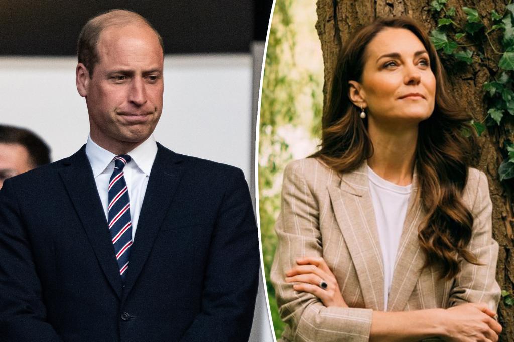  Prince William 'Devastated' by Kate Middleton's Cancer Diagnosis