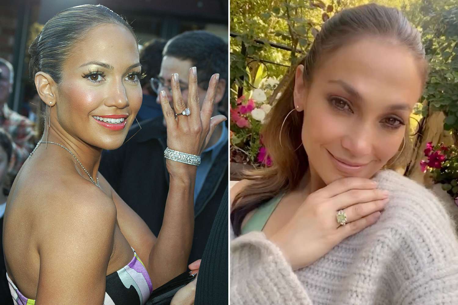 Jennifer Lopez's Dazzling Engagement Ring History: A Look Back at Six Sparkling Proposals