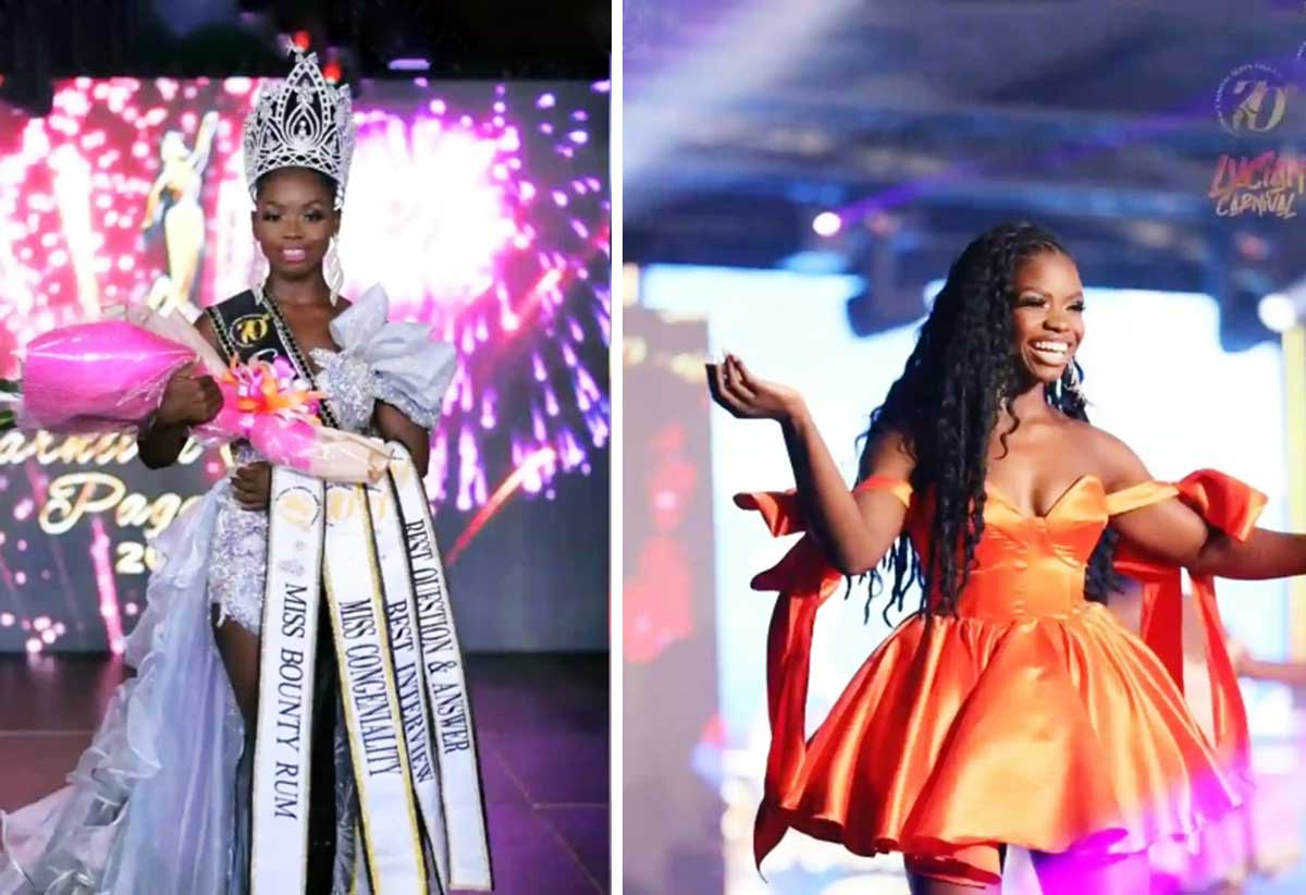 Saint Lucian Takes Crown at Prestigious Caribbean Pageant After 39-Year Drought