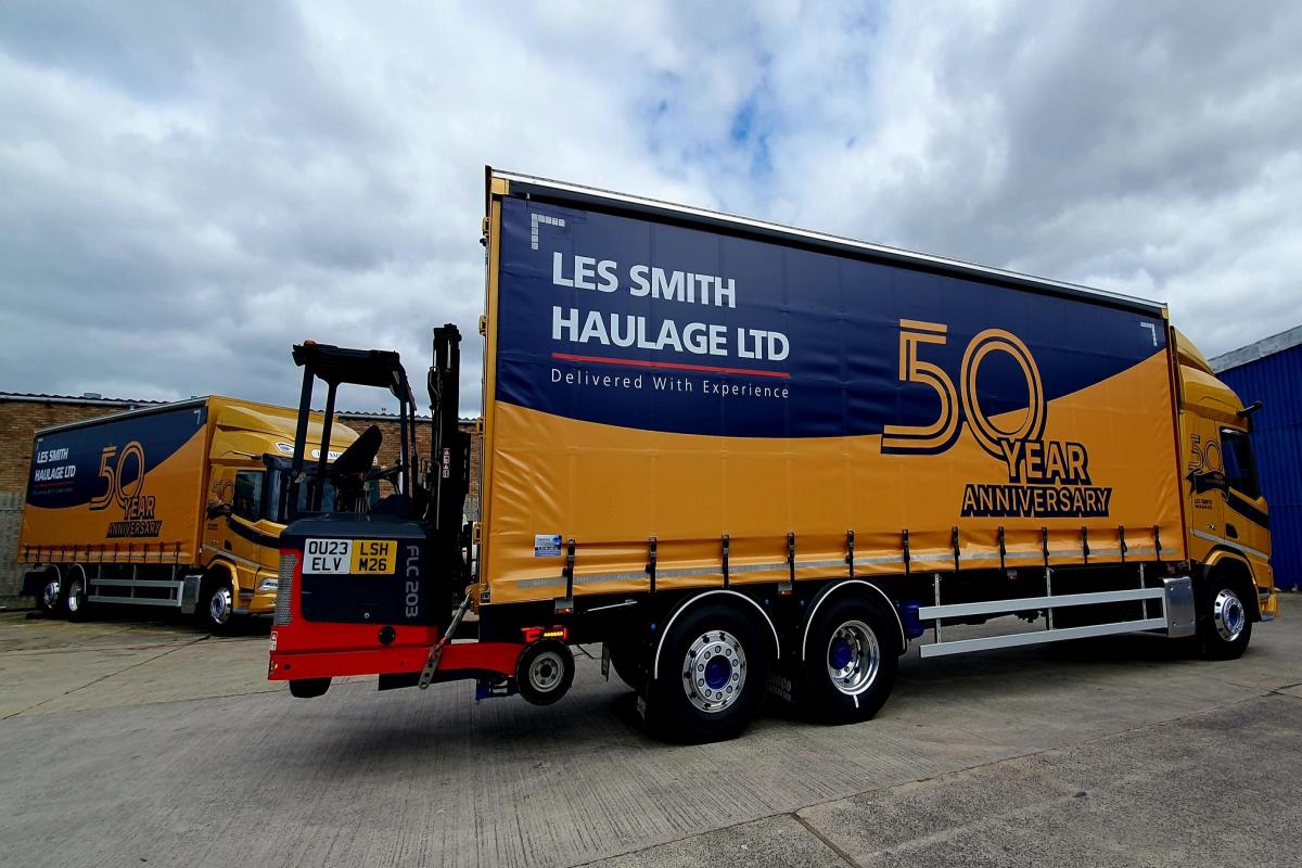 Swindon Haulage Firm Invests Â£4 Million in 50th Anniversary Year