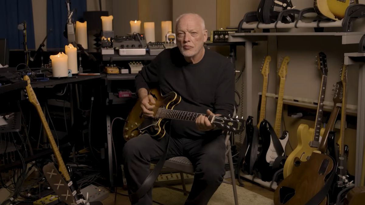 Gilmour's New Love Affair: Pink Floyd Legend Embraces Gibson ES-335 for Latest Single