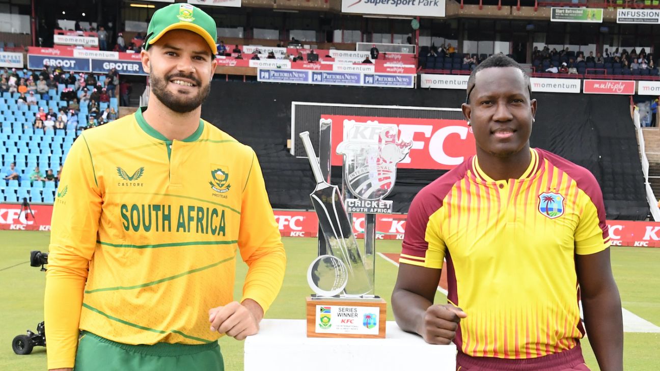  T20I Series: West Indies and South Africa Look to the Future,  Despite Recent World Cup Disappointments 