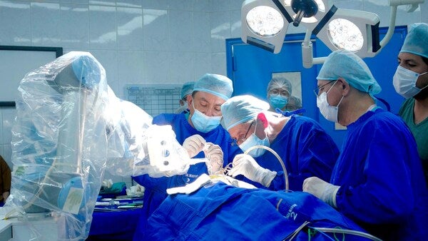 Robotic Surgery Revolutionises Bolivian Neurosurgery