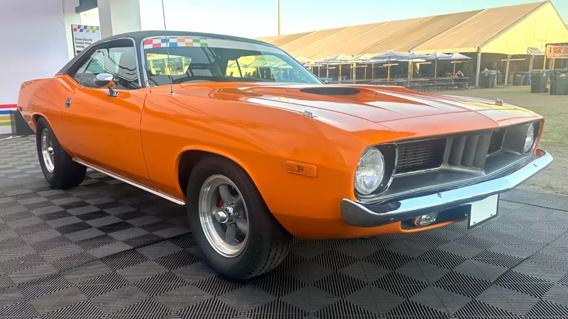 McLaren's Papaya Orange Barracuda: Up for Auction!