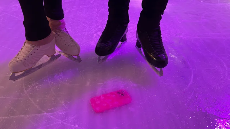  Milton Keynes Ice Rink's Unexpected Attraction: A Frozen iPhone 